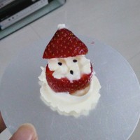 草莓圣诞老人、圣诞雪人的做法 步骤6