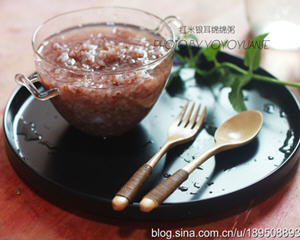 红米银耳绵绵粥(料理机版)