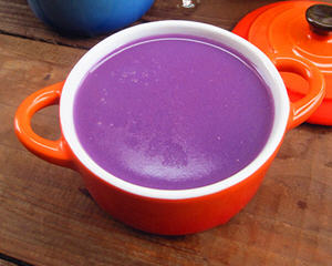 豆浆机做紫薯米糊