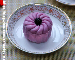 蓝莓冰皮月饼