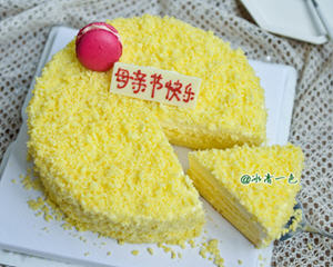 北海道双层芝士蛋糕(母亲节的礼物)