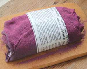 紫薯毛巾卷蛋糕