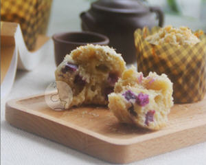 椰香紫薯蛋糕